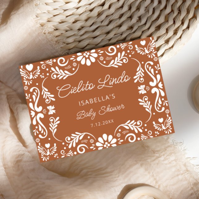 Cielito Lindo Cartões de agradecimentos do Chá de  (Criador carregado)