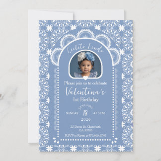 Cielito Lindo primeiro aniversario de Convite com