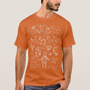 Ciência Camisa Física Engraçada Química de Matemát
