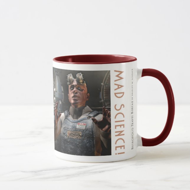 CIÊNCIA LOUCA! Caneca (Direita)