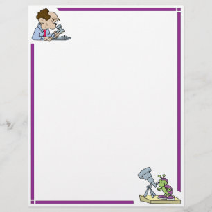 Cientistas Engraçados Letterhead