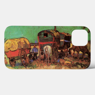 Ciganos com Caravanas de Vincent van Gogh