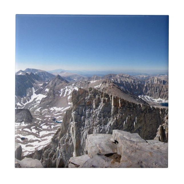 Cimeira do Mt Whitney - John Muir Trail - Sierra (Frente)