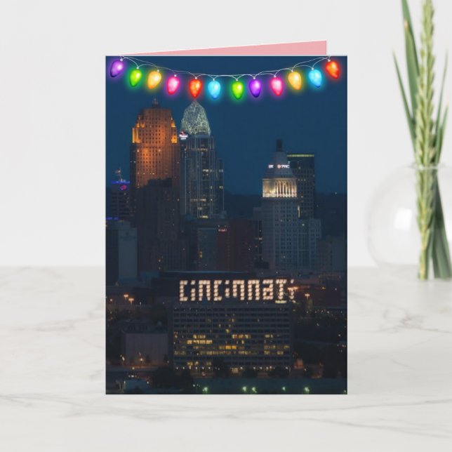 CINCINNATI. CARTÕES DE OHIO-NATAL (Frente)