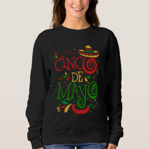 Cinco Camisas de Mayo para Mulheres Homens Criança