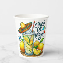 Cinco de Mayo, Chapéu Mexicano, Limões, Limões