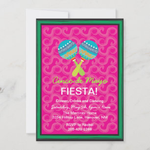 Cinco de Mayo Fiesta Convites