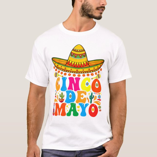 Cinco de Mayo Fiesta Surprise Camisa 5 De Mayo (Frente)