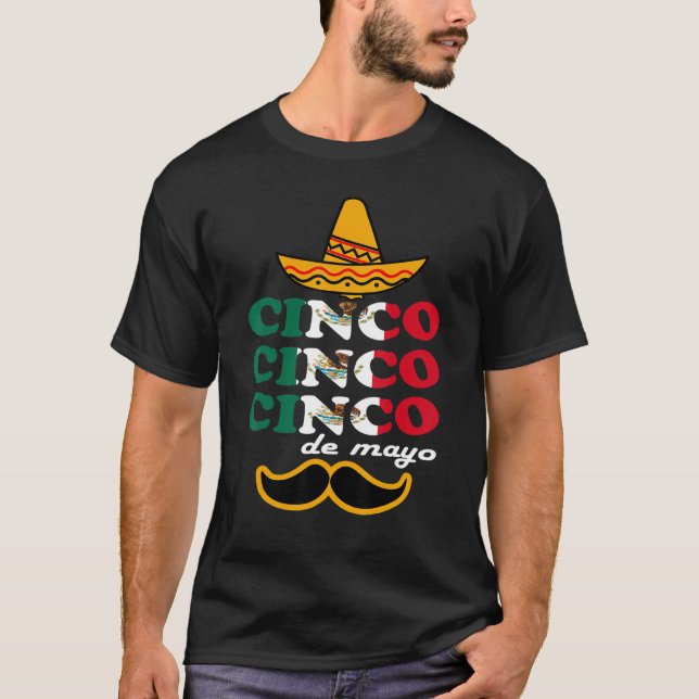 Cinco De Mayo Fiesta Surprise Camisa 5 De Mayo (Frente)