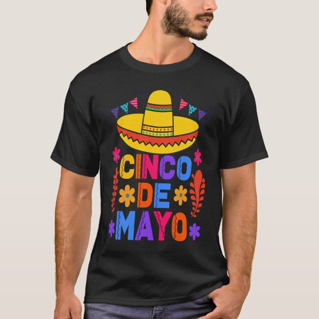 Cinco De Mayo Fiesta Surprise Camisa 5 De Mayo Viv (Frente)