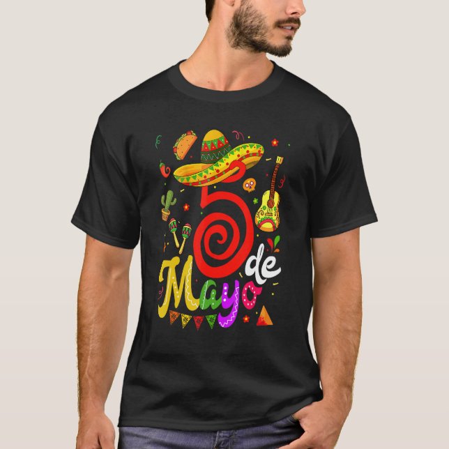 Cinco De Mayo Fiesta Surprise Camisa 5 De Mayo Viv (Frente)