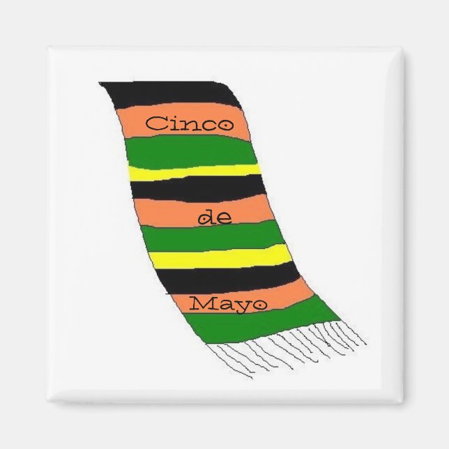 Cinco de Mayo - imã (Frente)