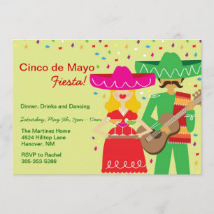 Cinco de Mayo Mariachi Convites