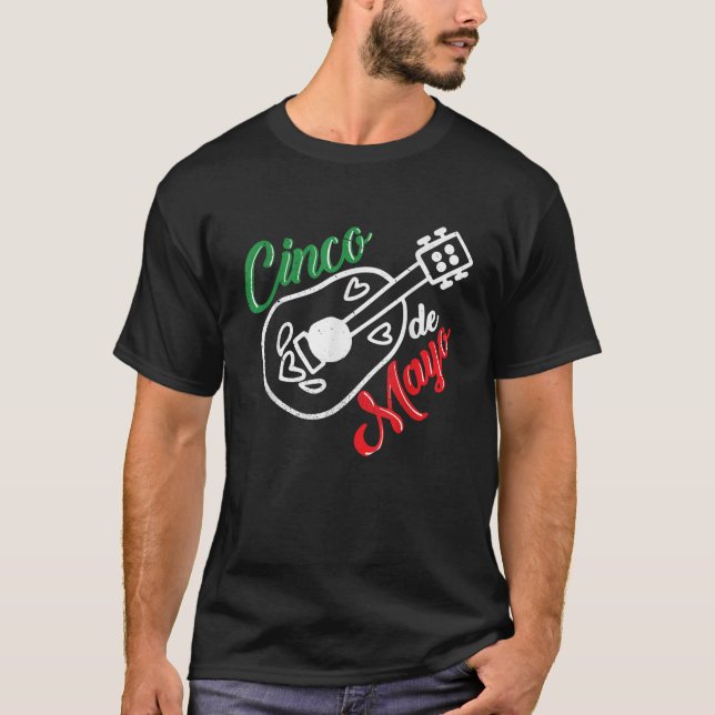 Cinco de Mayo Shirt Fiesta Camisa De Mayo Cinco De (Frente)
