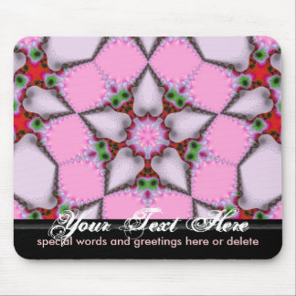 Cinco estrela Rosea Mousepad