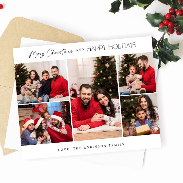 Cinco Fotos Mínimas de Orçamento Feliz Natal (Criador carregado)