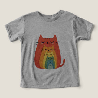 Cinco Gatos De Cartoon Nidificando Bonecas