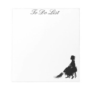 Cinderella para fazer o bloco de notas da lista