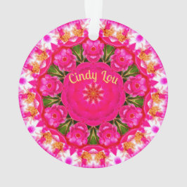 CINDY LOU ~ AMANTE DAS ROSAS ~ Enfeite ~ Acrílico
