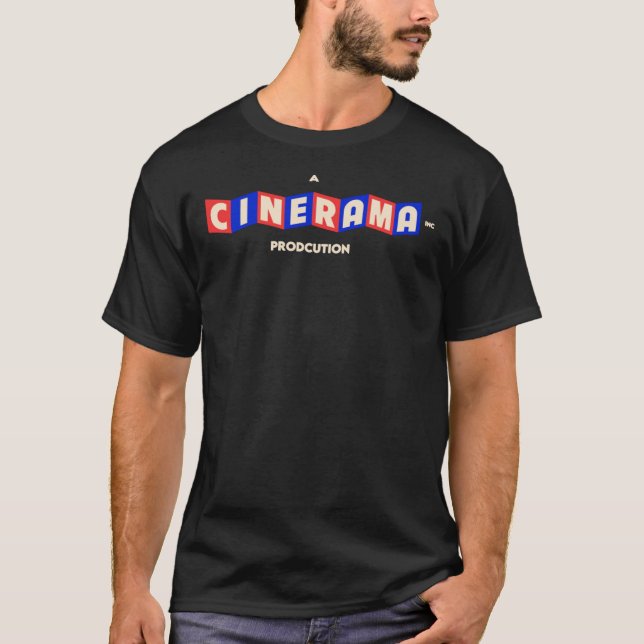 Cinerama Vintage Film T Camisa Premium (Frente)