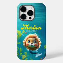 Cingapura Merlion para iPhone 14 Pro Case