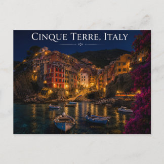 Cinque Terre Itália Cartão Postal