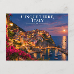 Cinque Terre Itália Cartão Postal