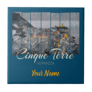 Cinque Terre Vernazza Italien Vintage Souvenir
