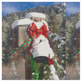 Cintos de Natal no Tecido das Montanhas