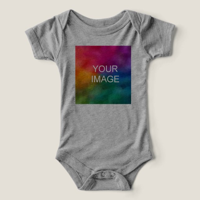 Cinza Adicionar Imagem Fotográfica de Upload a Tod (Design frontal)