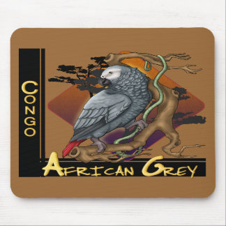Cinza africano Mousepad de Congo