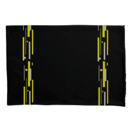 Cinza amarela bloqueia arte Abstrato