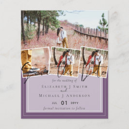 Cinza Amarelo Roxo Tendências de Cor Casamento de