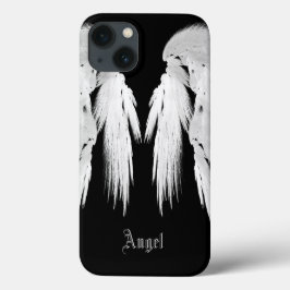 CINZA ANGEL WINGS Nome Personalizado de Penas Toca