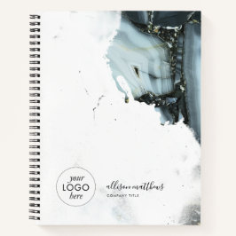 Cinza Azul Gelo Fundo do Mármaco Negro