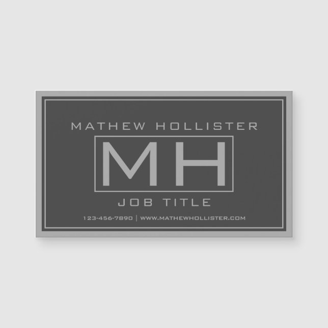 Cinza Bonita e Cinza Escuro Profissional (Frente)