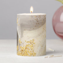 Cinza Castanho-Branco Dourado Agitação do Mármaco 