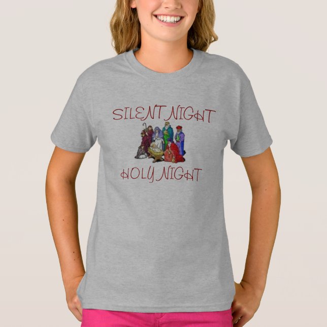 CINZA DA CENA DE NATIVIDADE DE camiseta (Frente)