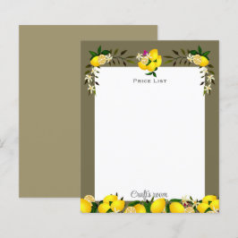 Cinza de Artesanato de Lemon