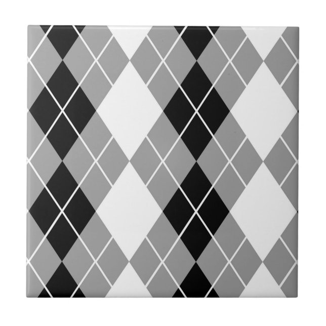 Cinza de Diamante de Argyle Branco Negro (Frente)