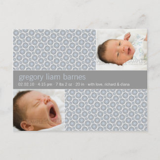 Cinza de flocos de neve do inverno ・ Anúncio do be