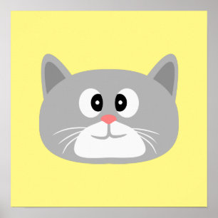 Cinza de Gato de Poster