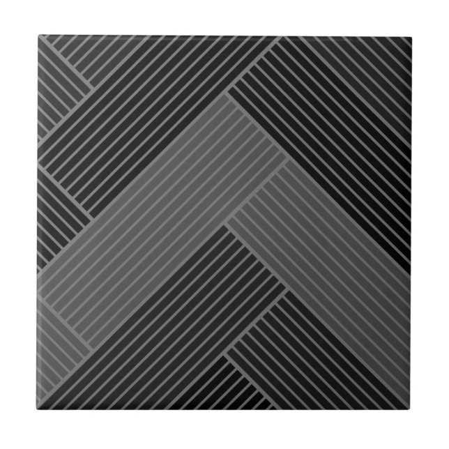 Cinza de Herringbone (Frente)