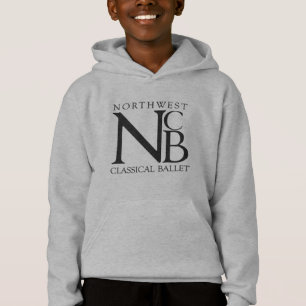 Cinza de Jovens Personalizada do BCN Hoodie