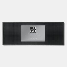 Cinza de logotipo de empresa moderna Chic