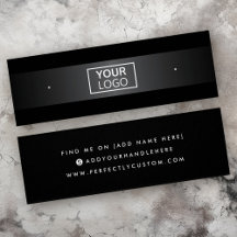 Cinza de logotipo placa de exibição preta do brinc