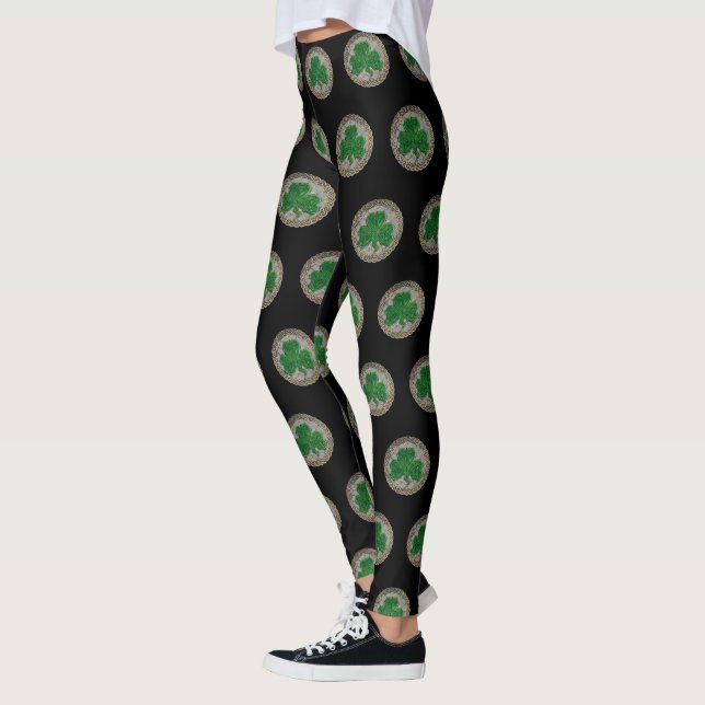 Cinza De Pedra Nas Leggings Celtas (Esquerda)