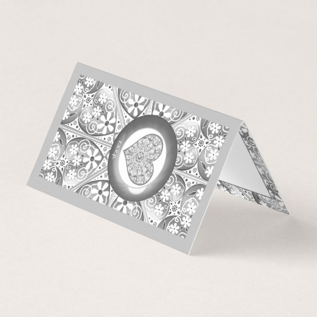 Cinza de rendas cerâmicas (Frente)