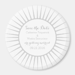 Cinza Deco - Imã salve a data Retroativa