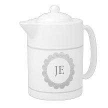 Cinza e prata personalizadas do local elegante